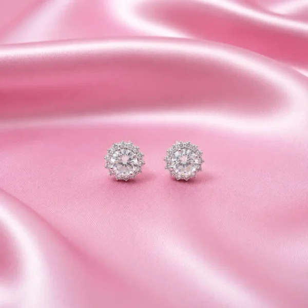 Celeste Halo Studs