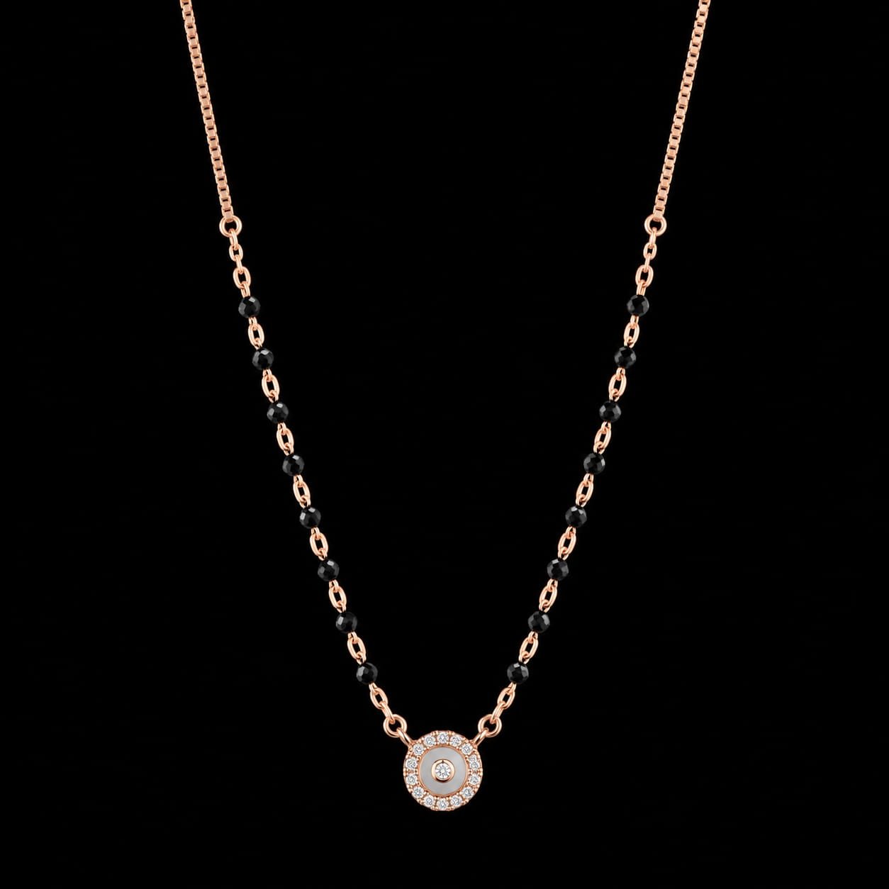 WhatsApp Image 2026-10-17 at 9.14.11 PM (1) Rose Charm Mangalsutra - Image 1
