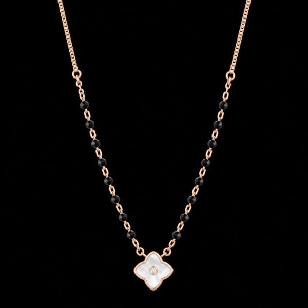 Pearl Clover Mangalsutra